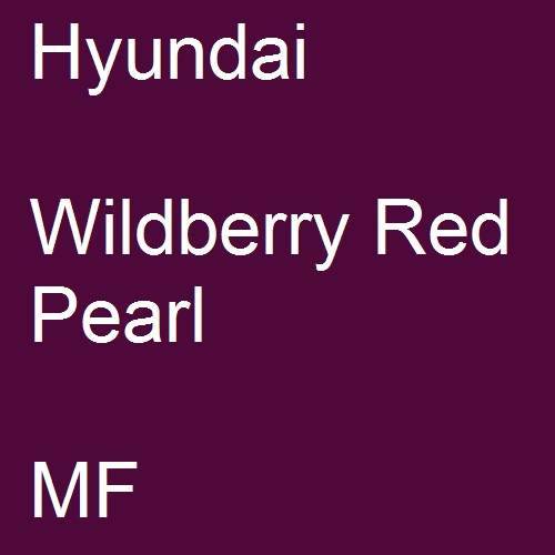 Hyundai, Wildberry Red Pearl, MF.